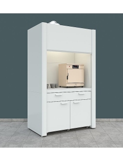 Шкаф вытяжной для муфельных печей Simple Pro ЛК-1500 ШВМ
