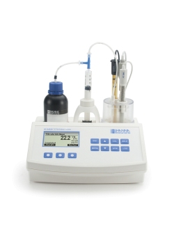 Мини титратор для определения титруемой кислотности и рН в молочных продуктах HANNA Instruments HI84529-02