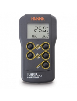 Двухканальный термометр (без датчиков) HANNA Instruments HI935002