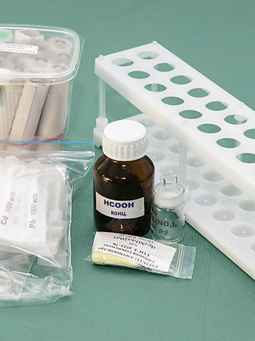 Комплект посуды и реактивов для определения кадмия и свинца ТомьАналит