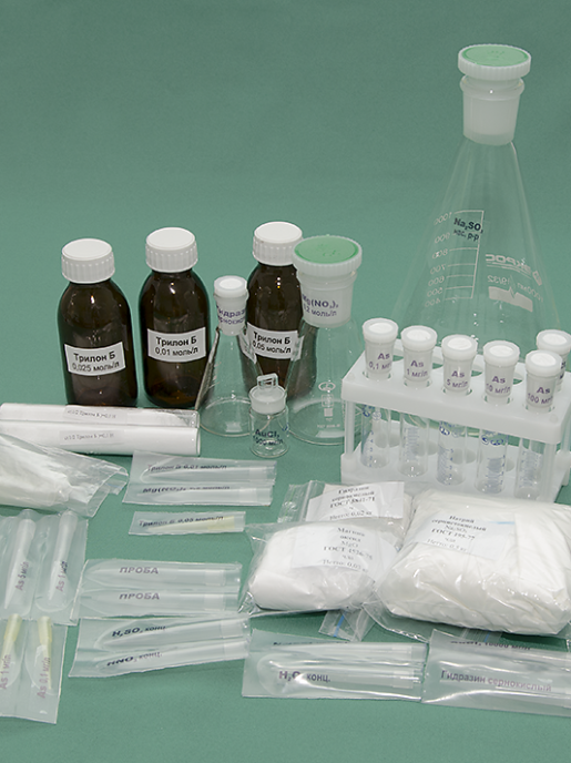 Комплект посуды и реактивов для определения мышьяка ТомьАналит