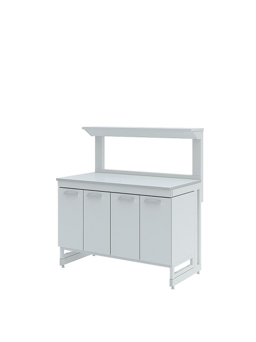 Стол лабораторный с полкой Simple Pro ЛК-1200 СМ