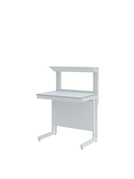 Стол лабораторный с полкой Simple Pro ЛК-1200 СМ