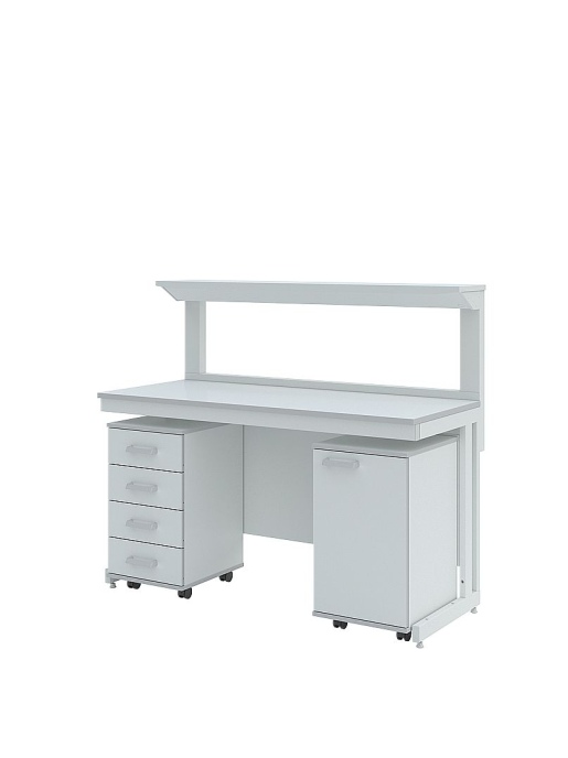 Стол лабораторный с полкой Simple Pro ЛК-1500 СМ