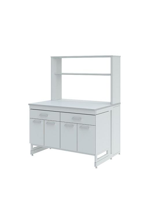 Стол лабораторный химический (с тех. приставкой) Simple Pro ЛК-1800 СПТ