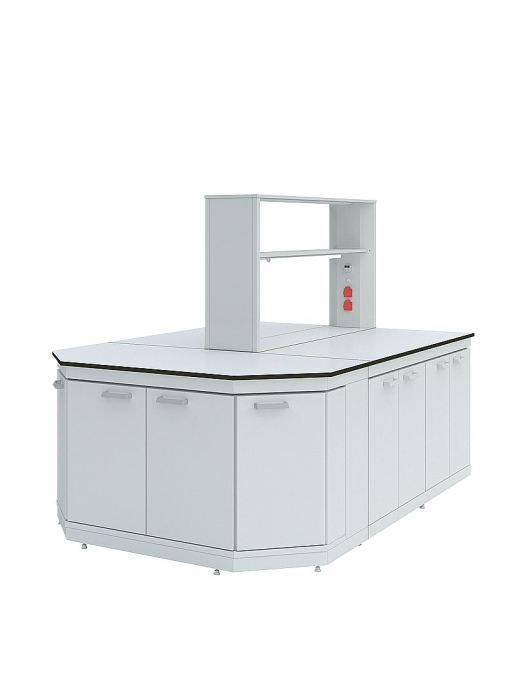 Стол торцевой Simple Pro ЛК-1500 СЛТ (корпус - ЛДСП)