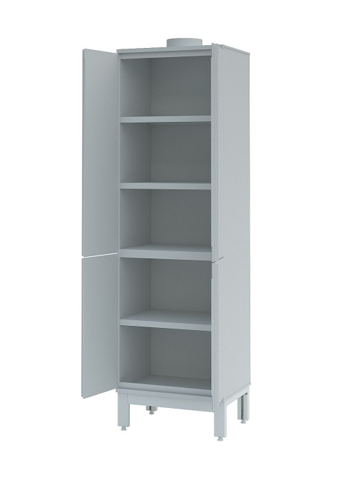 Шкаф для реактивов кислотостойкий Simple Pro ЛК-600 ШРП (с ящиками)