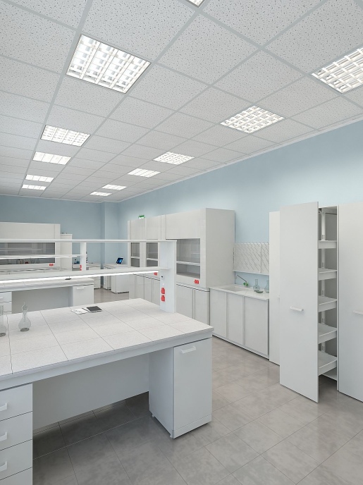 Шкаф с выдвижной колонной Simple Pro ЛК-450 ШР