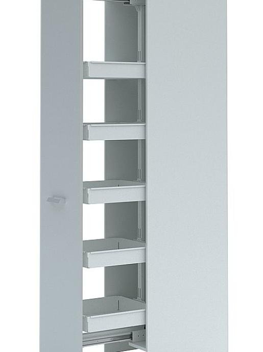 Шкаф с выдвижной колонной Simple Pro ЛК-450 ШР