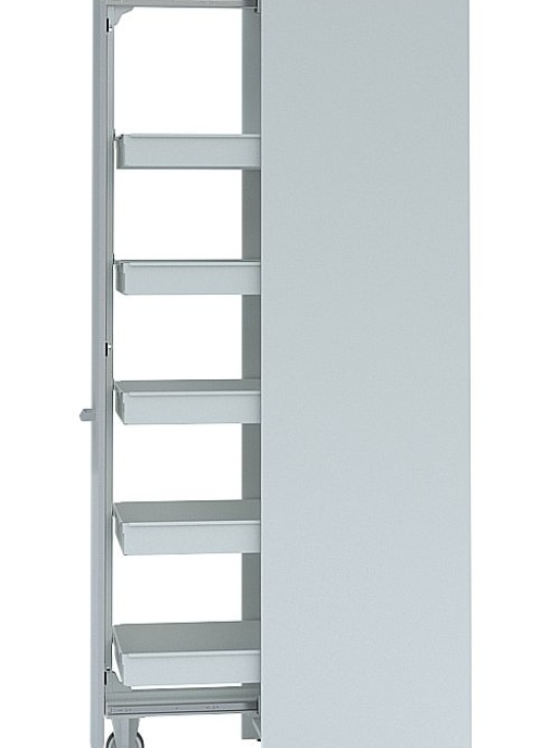 Шкаф с выдвижной колонной Simple Pro ЛК-450 ШР