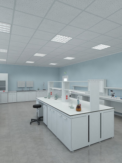 Мойки лабораторные металлические Simple Pro ЛК-1500 СМС-Г (2 раковины, 1 смеситель)