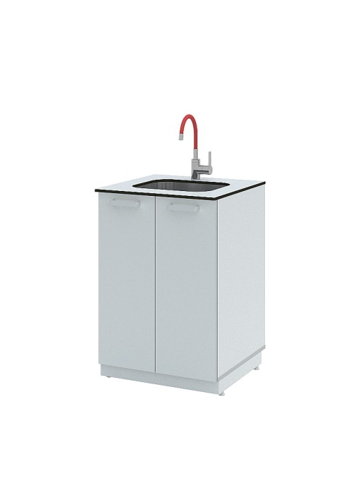 Мойки лабораторные Simple Pro ЛК-600 СМС (1 раковина, 1 смеситель)