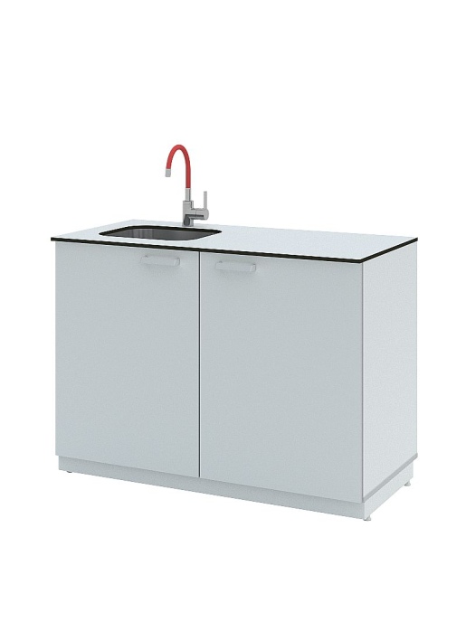 Мойки лабораторные Simple Pro ЛК-1500 СМС (2 раковины, 1 смеситель)