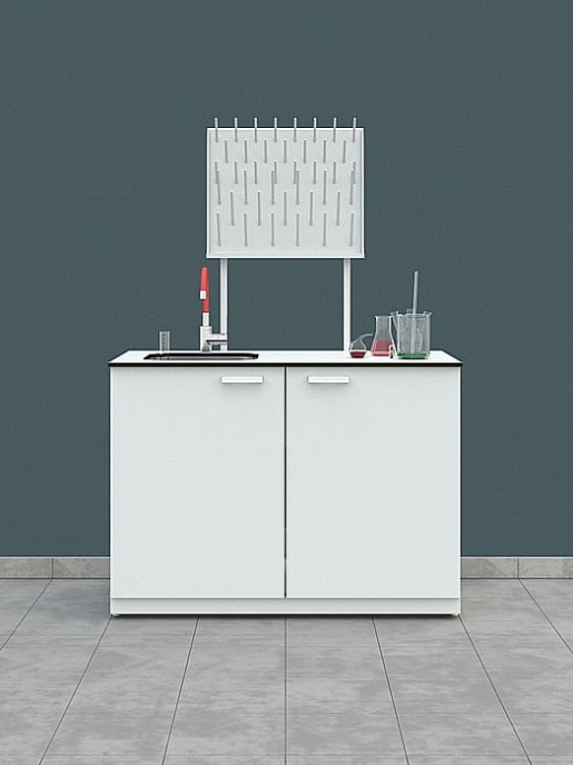 Мойки лабораторные Simple Pro ЛК-1500 СМС (2 раковины, 1 смеситель)