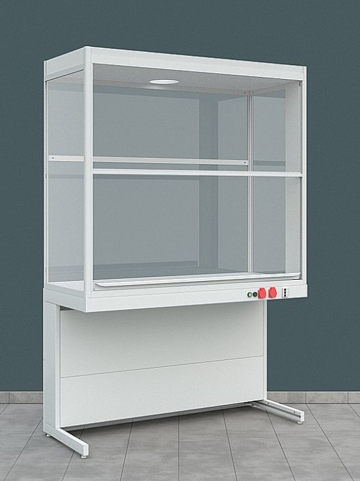 Шкаф вытяжной демонстрационный Simple Pro ЛК-900 ШВ-У