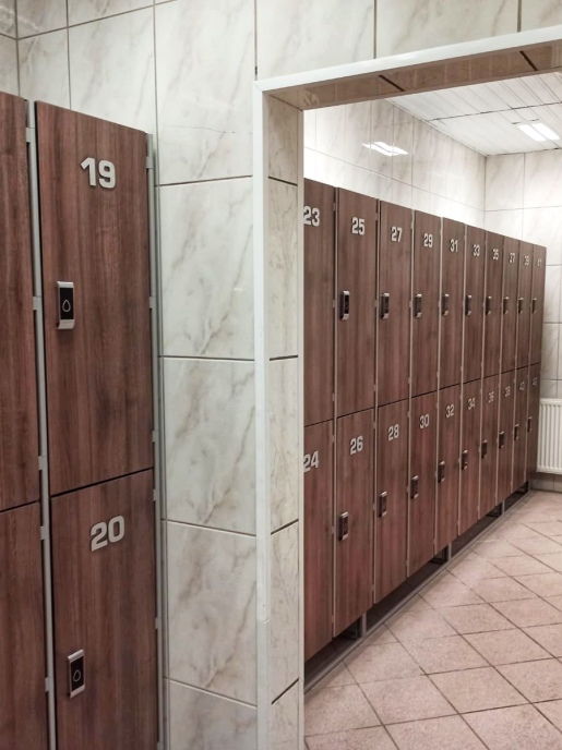 Шкаф для раздевалок Simple Pro ШГС-2