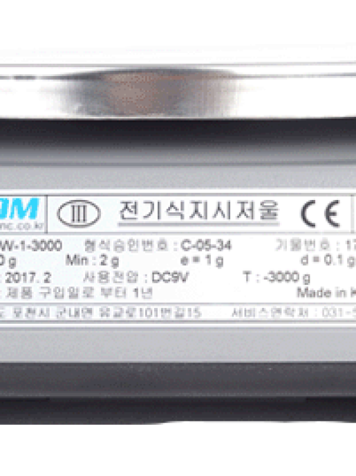 Счетные весы Acom JW-1C-2000 RS-232