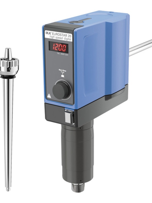 Верхнеприводная мешалка IKA Eurostar 20 high speed digital