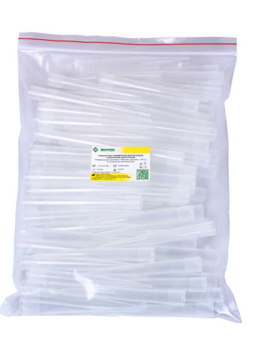 Наконечник универсальный Экросхим 10000 мкл (россыпь) - 100 шт.