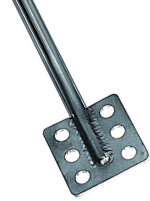 Мешалка листовая Экросхим с отверстиями в лопастях IM 14 (хлористые соли)