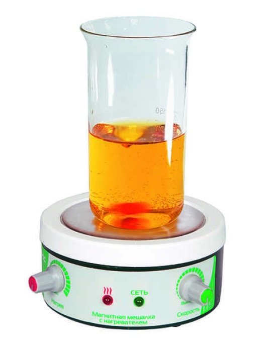 Магнитная мешалка Экросхим ЭКРОС-6110 (ПЭ-6110) с подогревом