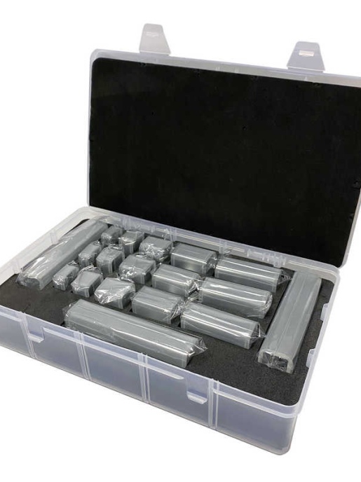 Набор кювет Экросхим КФК стекло (5, 10, 20, 30, 50, 100 мм по 3 шт)