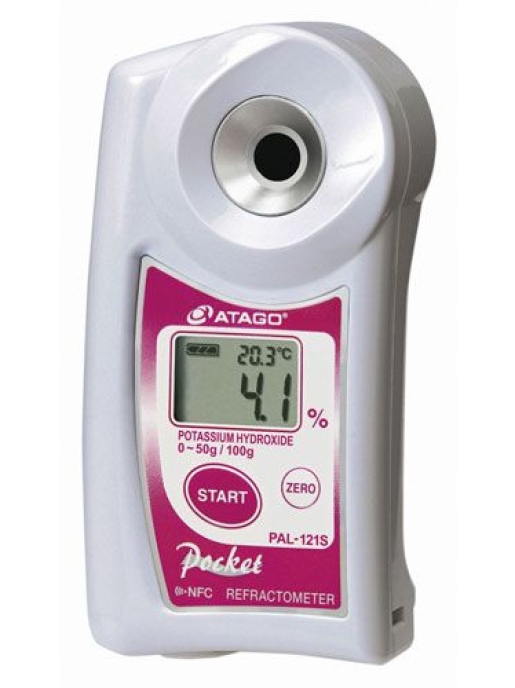 Рефрактометр ATAGO PAL-121S Гидроксид калия