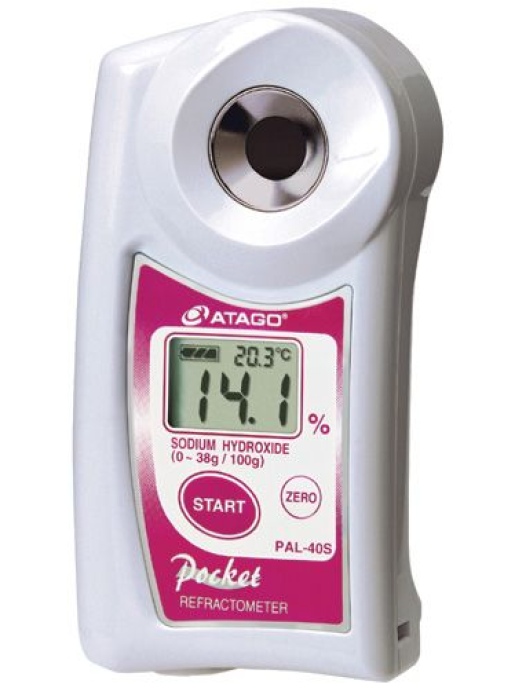 Рефрактометр ATAGO PAL-40S Гидроксид натрия