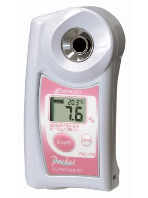 Рефрактометр ATAGO PAL-11S Белок в сыворотке крови