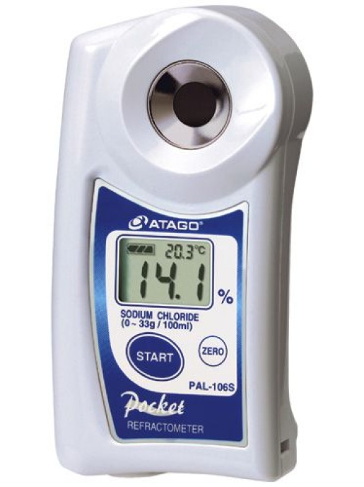 Рефрактометр ATAGO PAL-106S NaCl, g/100ml