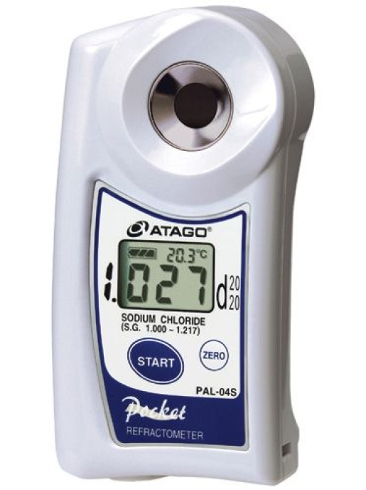 Рефрактометр ATAGO PAL-04S NaCl удельный вес