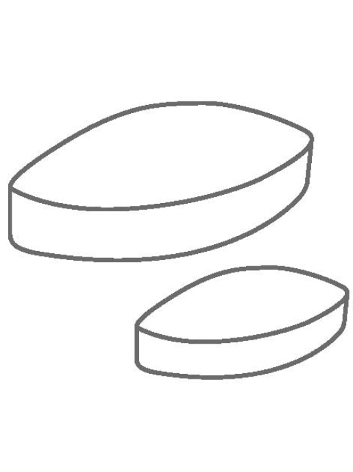 Магнитный мешальник IKA IKAFLON 40 ellipse (5 шт.)