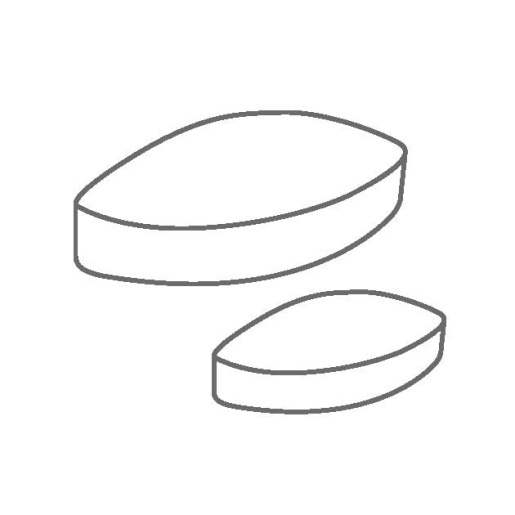 Магнитный мешальник IKA IKAFLON 50 ellipse (5 шт.)