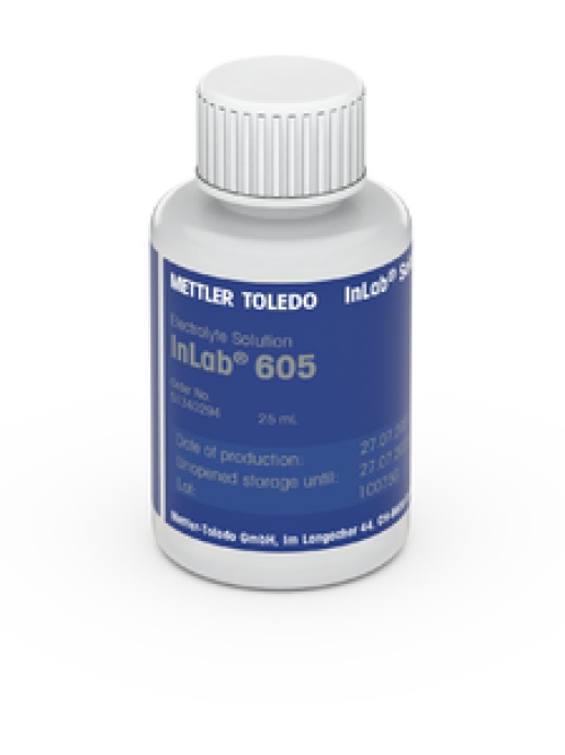 Стандарт растворенного кислорода METTLER TOLEDO Electrolyte InLab 605 25 mL Bottle