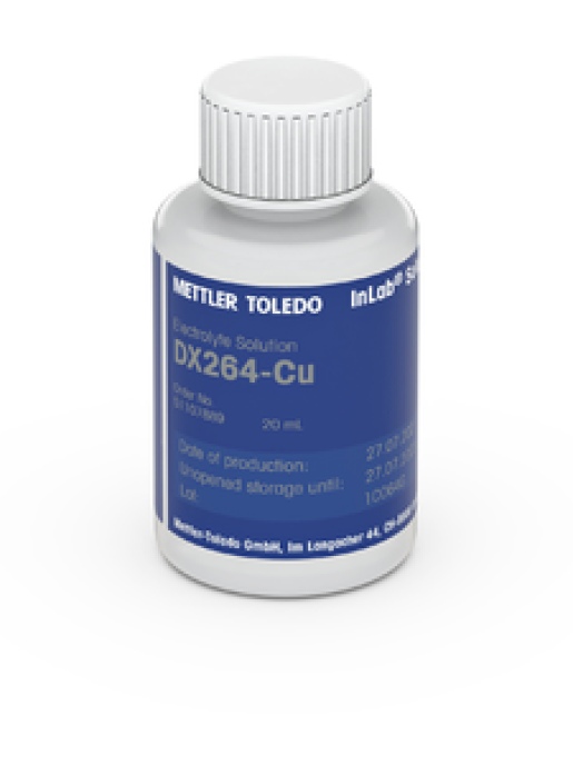 Раствор для ионоселективных электродов METTLER TOLEDO Electrolyte for Copper ISE, 20mL