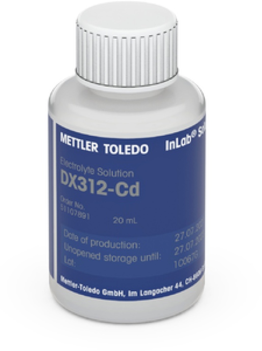 Раствор для ионоселективных электродов METTLER TOLEDO Electrolyte for Cadmium ISE, 20mL