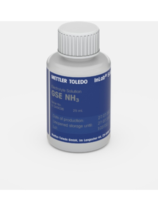 Раствор для ионоселективных электродов METTLER TOLEDO Electrolyte Ammonia GSE, 25ml