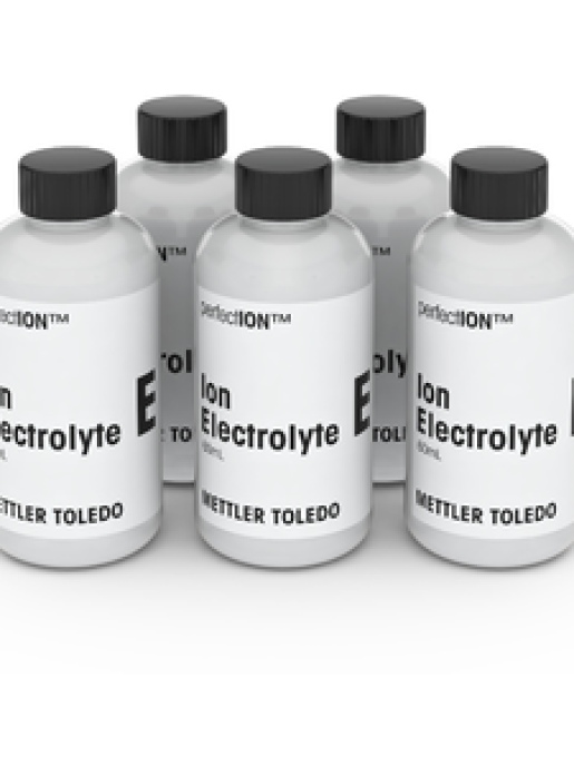 Раствор для ионоселективных электродов METTLER TOLEDO perfectION ion electrolyte F 5x60 mL