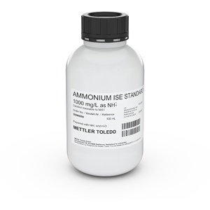 Раствор для ионоселективных электродов METTLER TOLEDO ISE standard NH4 1000 mg/L, 500mL