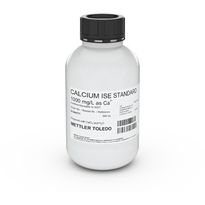 Раствор для ионоселективных электродов METTLER TOLEDO ISE standard Ca 1000 mg/L, 500mL