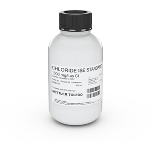 Раствор для ионоселективных электродов METTLER TOLEDO ISE standard Cl 1000 mg/L, 500mL
