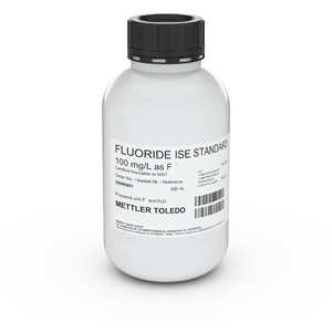 Раствор для ионоселективных электродов METTLER TOLEDO ISE standard F 100 mg/L, 500mL