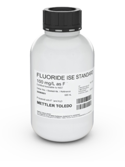 Раствор для ионоселективных электродов METTLER TOLEDO ISE standard F 100 mg/L, 500mL