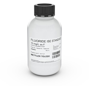 Раствор для ионоселективных электродов METTLER TOLEDO ISE standard F 10 mg/L, 500mL