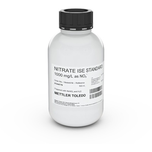 Раствор для ионоселективных электродов METTLER TOLEDO ISE standard NO3 1000 mg/L, 500mL