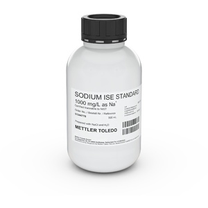 Раствор для ионоселективных электродов METTLER TOLEDO ISE standard Na 1000 mg/L, 500mL