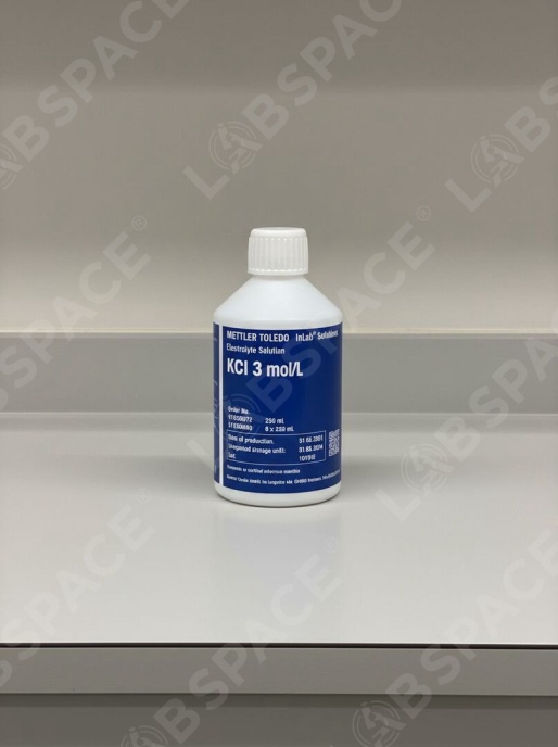 METTLER TOLEDO Electrolyte KCl 3M 250 mL Bottle