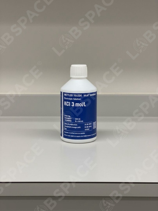 рН-метр METTLER TOLEDO Electrolyte KCl 3M 250 mL Bottle