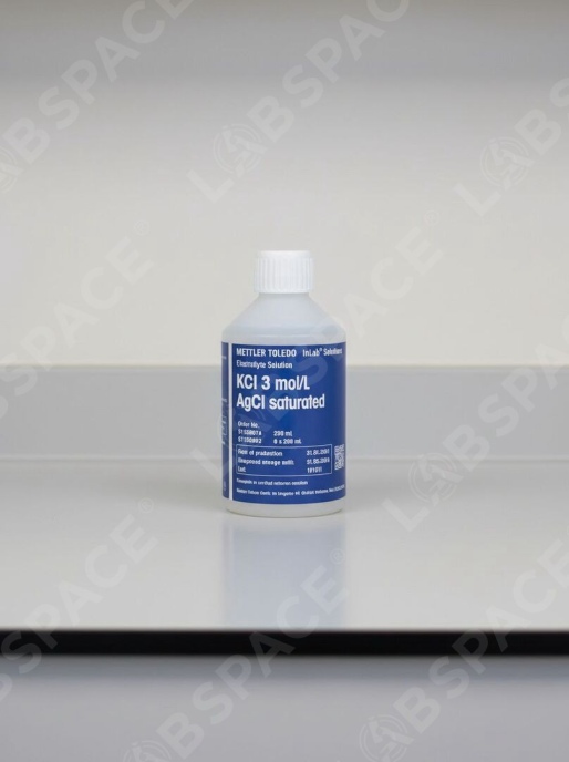 METTLER TOLEDO Electrolyte 3 mol/L KCl Sat AgCl, 250mL