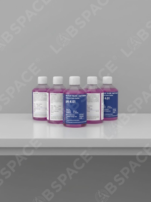 Буферный раствор pH METTLER TOLEDO Certified buffer pH 4.01, 6 x 250mL